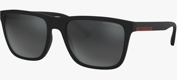 Armani Exchange Gafas de sol cuadradas Ax4080s para hombre