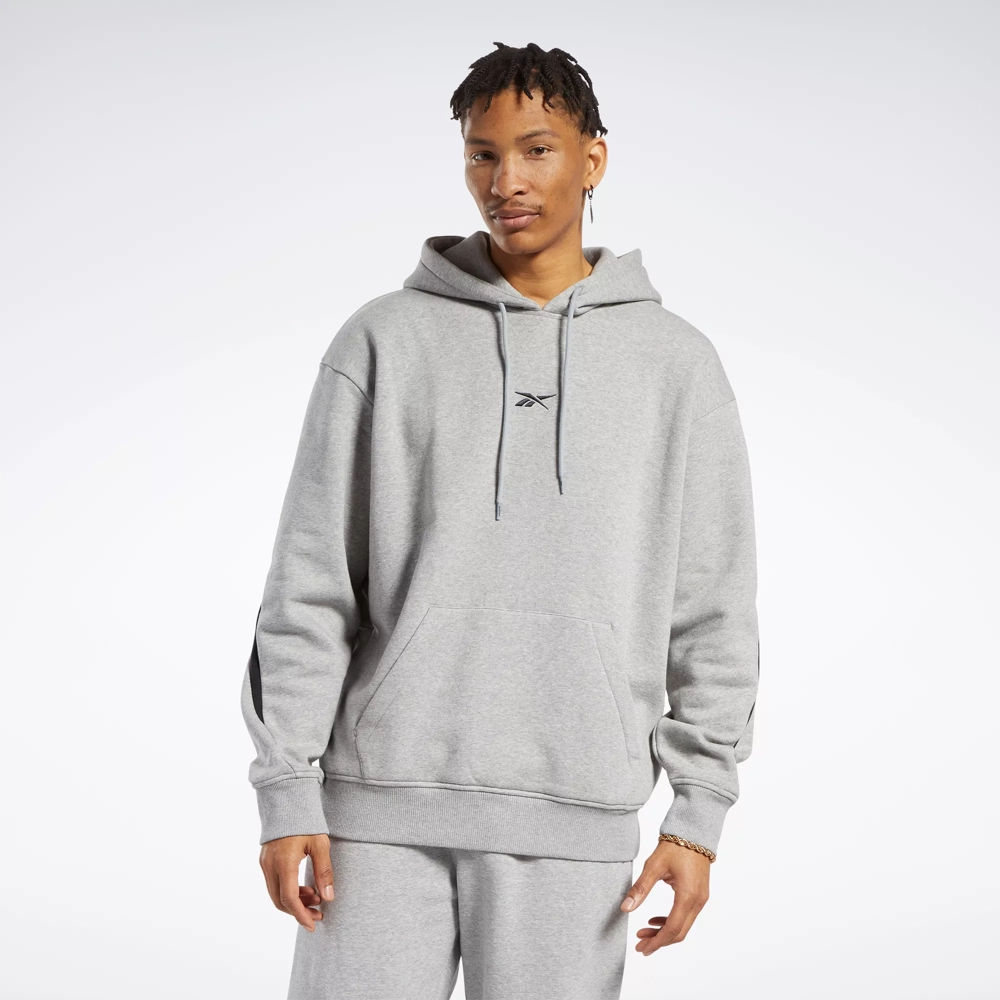 Reebok - Sudadera con gorro con el logo de la marca Classics