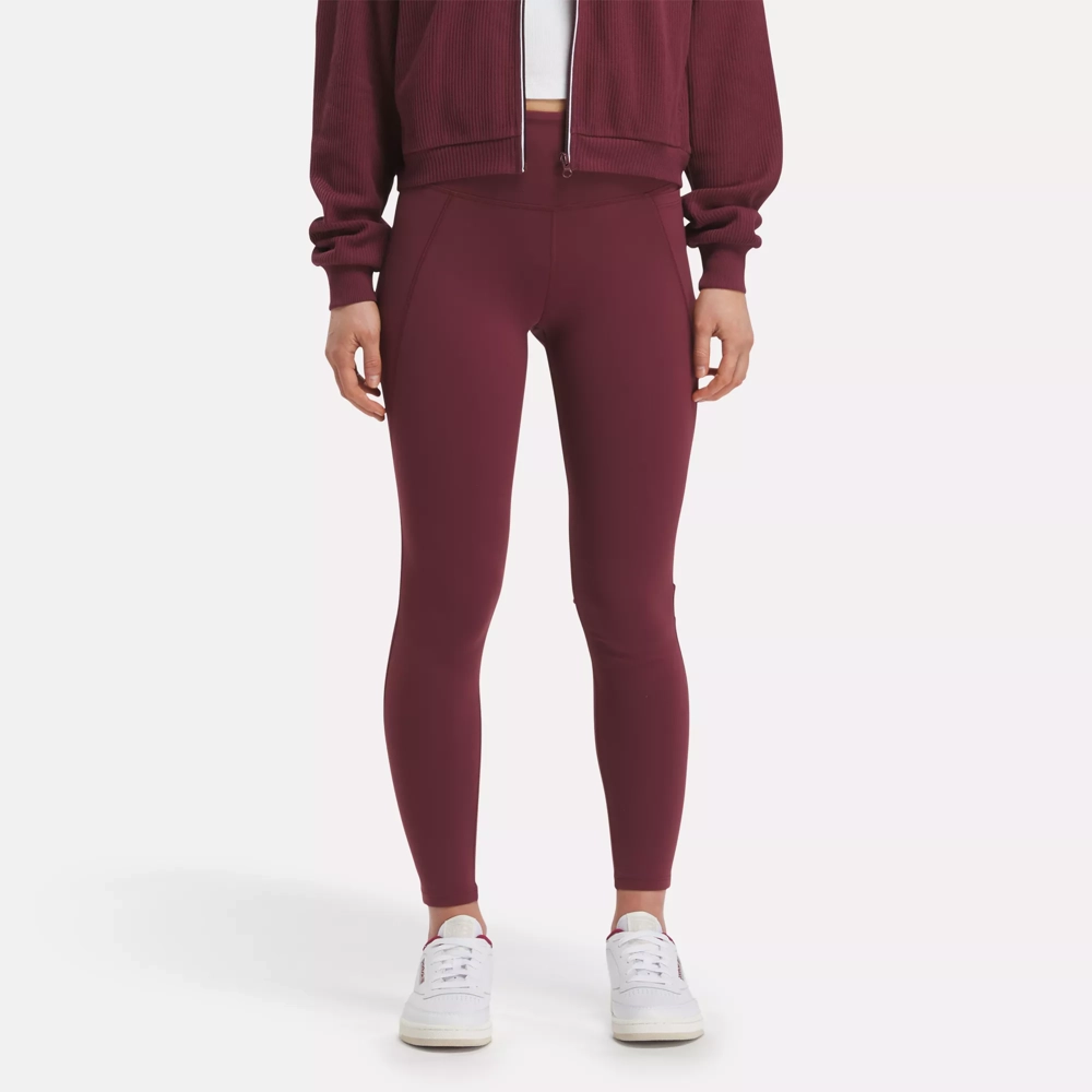 REEBOK - Leggings de tiro alto Lux