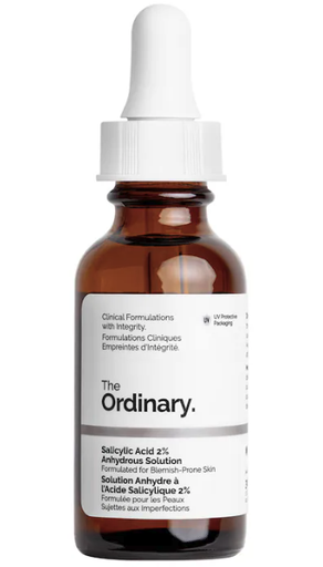 The Ordinary - Suero limpiador de poros con solución anhidra de ácido salicílico al 2 %