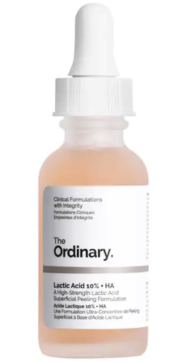 The Ordinary - Suero exfoliante con ácido láctico al 10 % y HA al 2 %