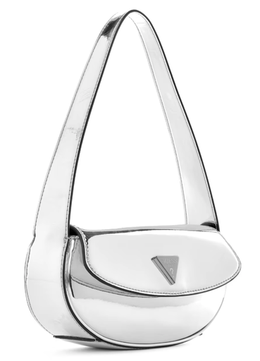 GUESS Bolso de hombro metalizado Arnela