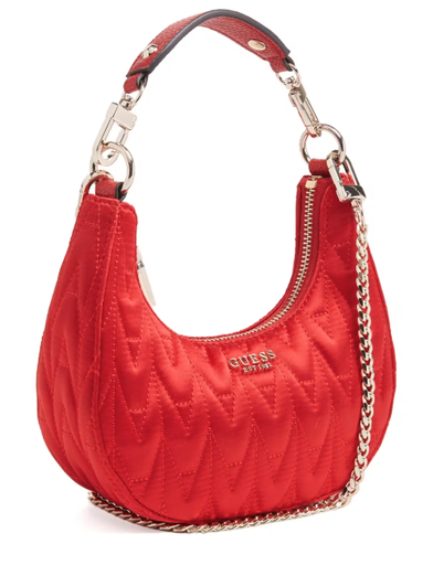 GUESS Bolso hobo mini con forma de media luna de Golden Rock 
