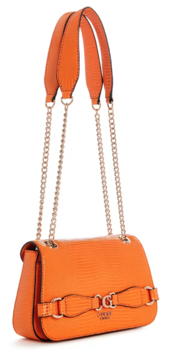 GUESS Bolso bandolera convertible Arlena Lizard