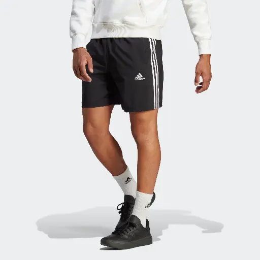 ADIDAS - Pantalones cortos Chelsea Essentials Aeroready con 3 rayas para hombre