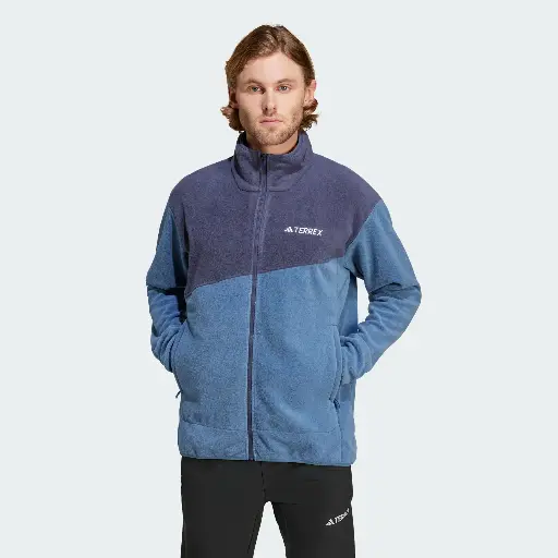 ADIDAS - Chaqueta polar con cremallera completa y múltiples funciones Terrex para hombre