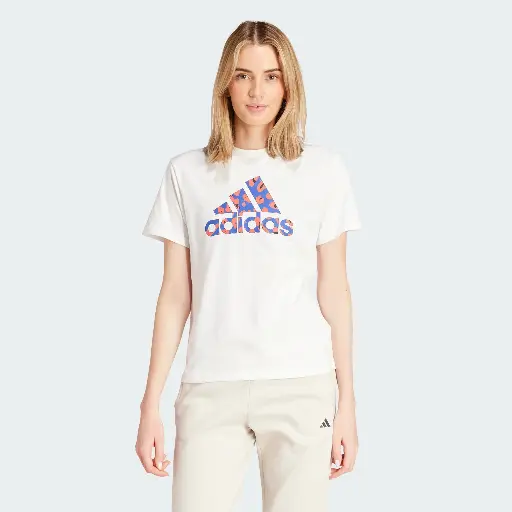 ADIDAS - Camiseta con gráficos de animales para mujer