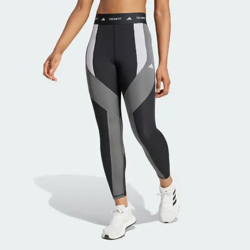 ADIDAS - Leggings Techfit 7/8 con bloques de color para mujer