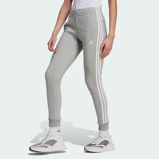 ADIDAS - Pantalones de polar Essentials de 3 rayas para mujer