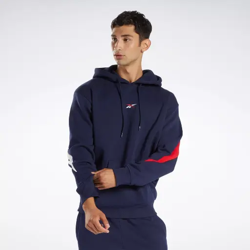 Reebok -Sudadera con gorro con el logo de la marca Classics