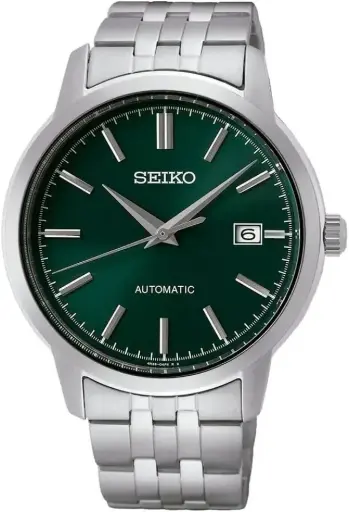 Seiko Reloj analógico automático para hombre con correa de acero inoxidable SRPH89K1.